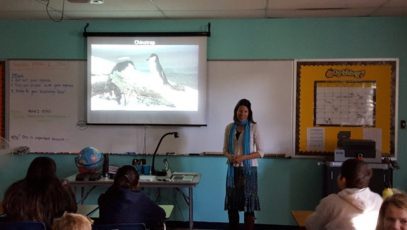 Ecoss scientists in the classroom