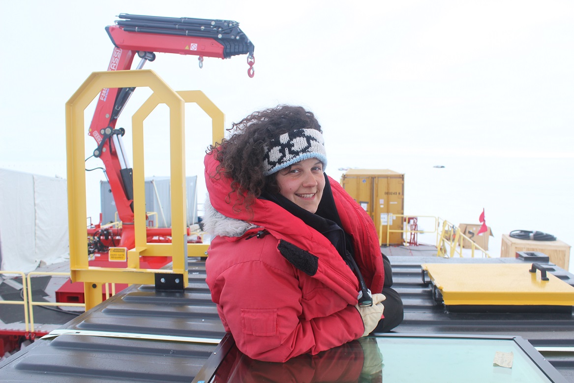 Graduate Student Alicia Purcell