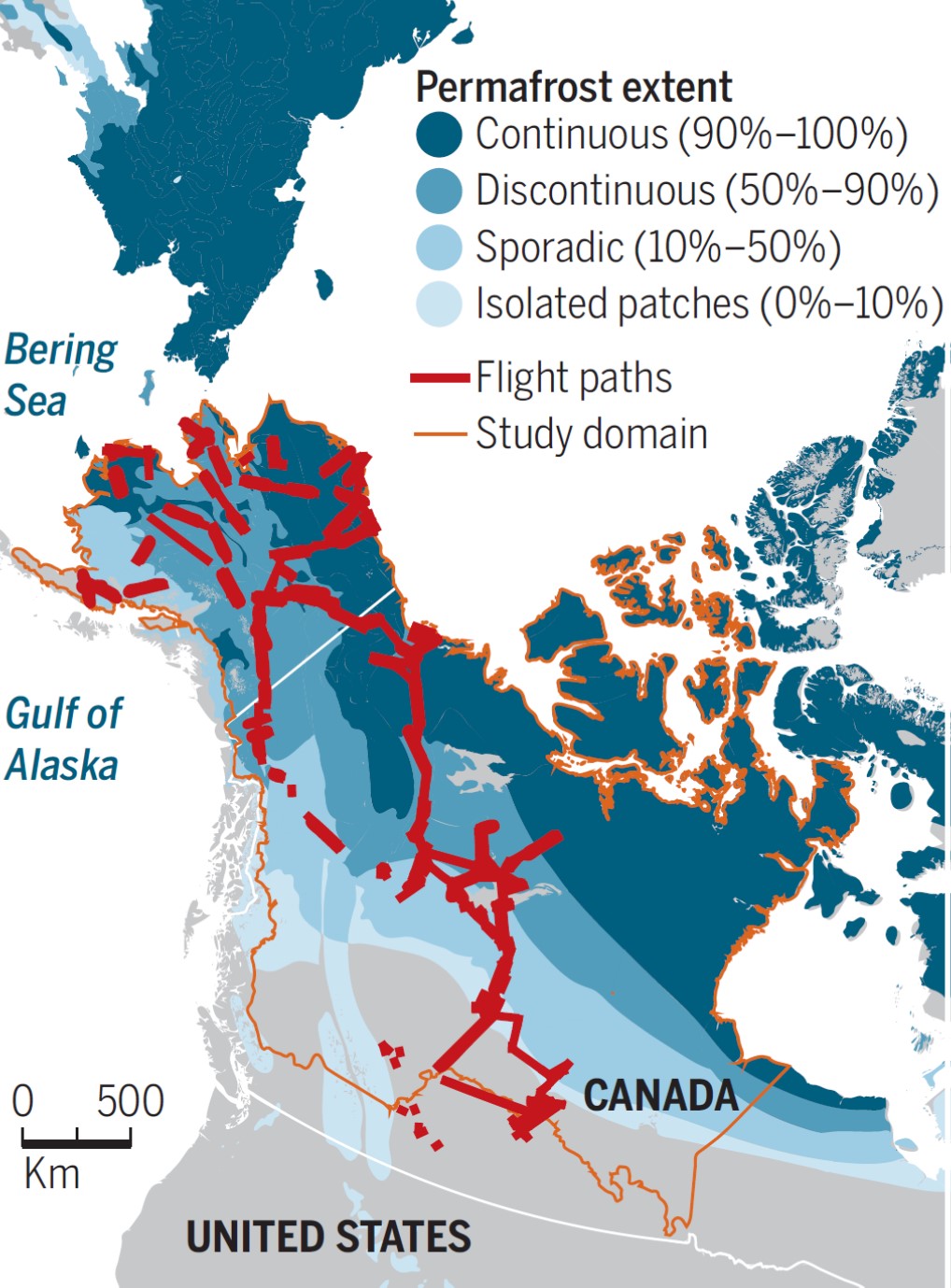 above flight paths illustration