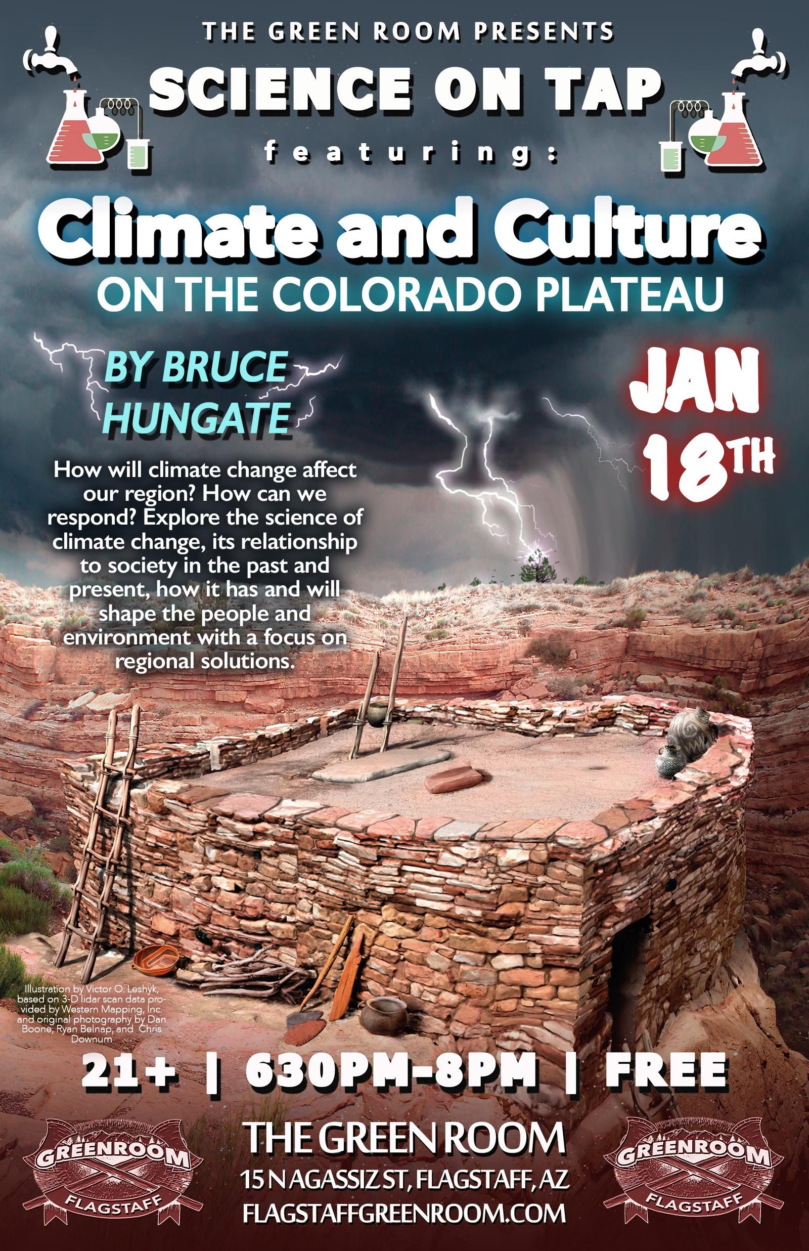 Hungate Science on Tap flyer