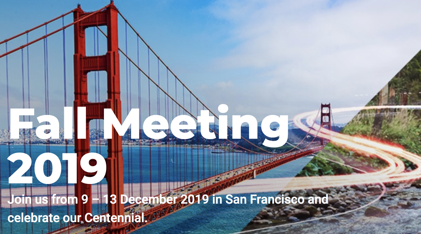 AGU Meeting 2019